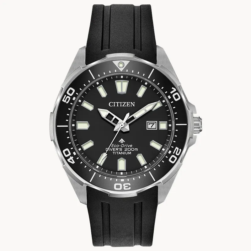 Citizen Super Titanium Promaster Diver Eco-Drive Black Watch Citizen Super Titanium Promaster Diver Eco-Drive Black Watch